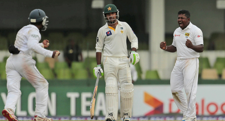 Herath takes nine for 127 as Pakistan take 12-run lead
